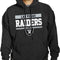 NFL Adult Gameday Charcoal Hooded Sweatshirt - Cotton & Polyester Blend - Stay Warm and Represent Your Team